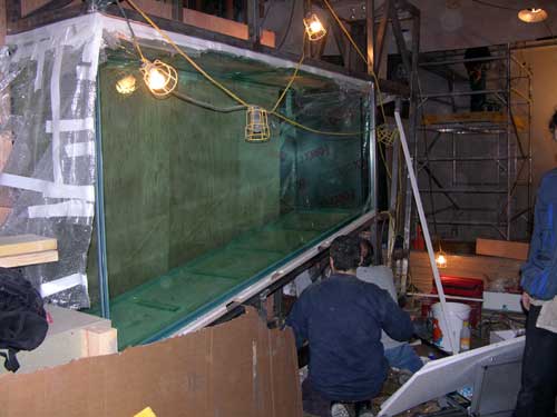 chantier aquarium