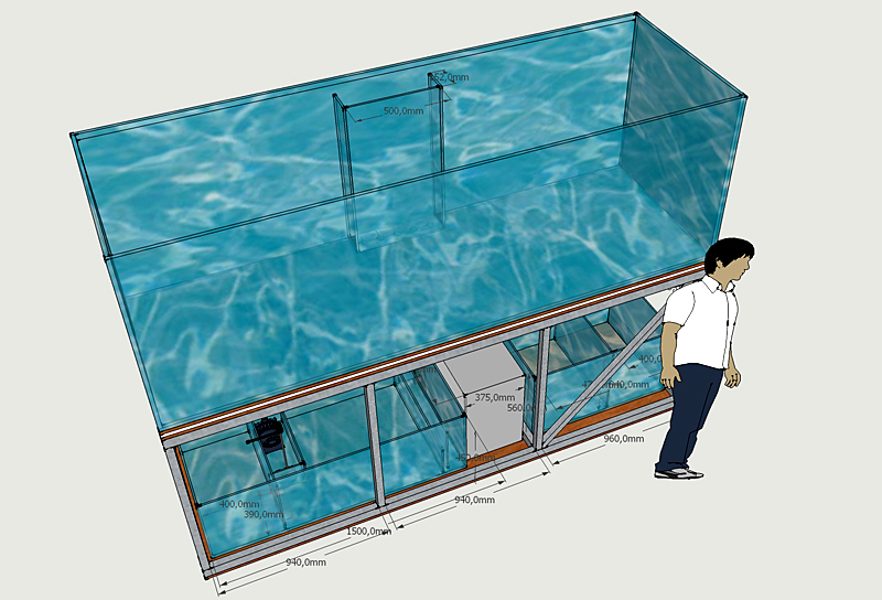 comment construire un aquarium géant