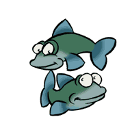Les poissons d'Abri sous roche
