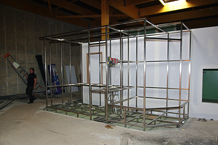 Bati tout inox pour aquaterrarium
