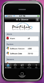 application profilux iphone