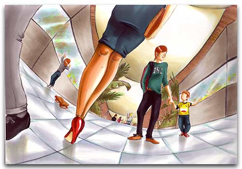 Aquarium hall d'expo