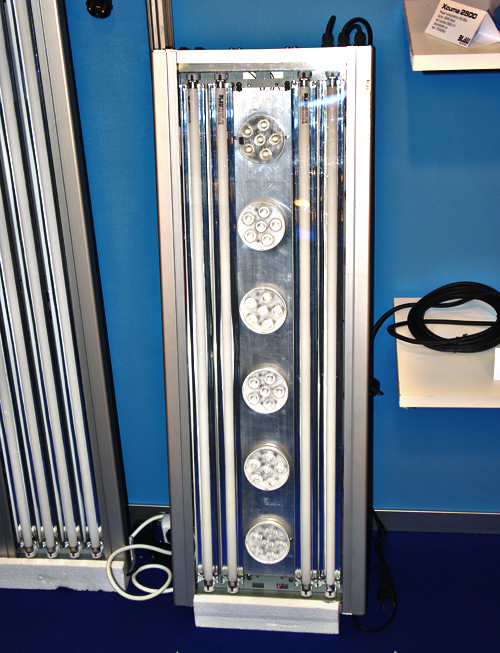 Rampe à LED Blau